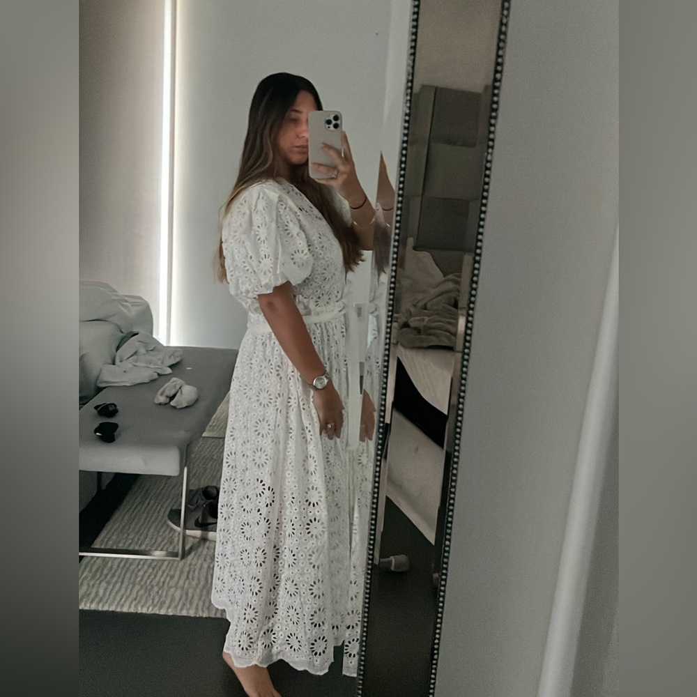 White dress